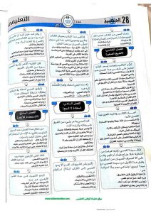 IMG 3701 أسئلة اللغة العربية بالإجابات ليلة الامتحان.. أهم أسئلة اللغة العربية بالإجابات لطلاب الثانوية العامة 2026 موقع في الجامعة