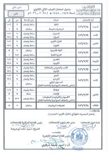 IMG 3719 الدور الثاني لقطاع المعاهد الأزهرية رسميًا.. جداول امتحانات الدور الثاني لقطاع المعاهد الأزهرية لجميع المراحل موقع في الجامعة
