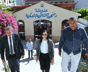IMG 3831 امتحانات الثانوية العامة محافظ البحيرة تتابع انتظام امتحانات الثانوية العامة وتؤكد: تهيئة الأجواء الهادئة للطلاب أولوية موقع في الجامعة