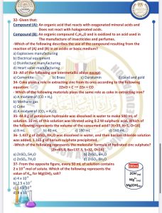 IMG 4093 كيمياء لغات بالإجابات للثانوية مراجعة متفوتهاش.. أهم 46 سؤال كيمياء لغات بالإجابات للثانوية العامة 2026 موقع في الجامعة