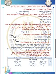 IMG 4171 مراجعة ليلة الامتحان في الكيمياء 2026 مراجعة ليلة الامتحان في الكيمياء 2026.. 46 سؤالًا بالإجابات موقع في الجامعة