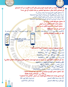IMG ٢٠٢٦٠٦٠٣ ٢١٤٦٢٥ 46 سؤالًا في الكيمياء للثانوية العامة 2026 مع فيديو قبل الامتحان بأيام.. 46 سؤالًا في الكيمياء للثانوية العامة 2026 مع فيديو الحلول الكاملة موقع في الجامعة