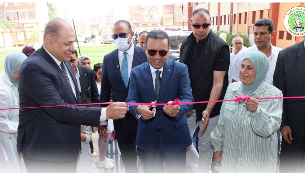 محافظ المنوفية يفتتح 3 مدارس جديدة بالباجور  
