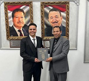 IMG ٢٠٢٦٠٦٢٦ ١٨٠٤٢٧ طالب بجامعة دمنهور يمثل مصر في مؤتمر دولي بألمانيا طالب بجامعة دمنهور يمثل مصر في مؤتمر دولي بألمانيا بعد اختيار مشروعه ضمن أفضل 12 بحثًا عالميًا موقع في الجامعة