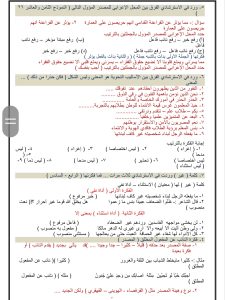 5 صفحات فقط.. مراجعة مركزة من مستر محمد الزمروني لطلاب الثانوية العامة في اللغة العربية