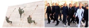 fbfb8a54 273f 4461 8406 e7cc7a935f74 منظومة التأهيل بالأكاديمية العسكرية وزير الدفاع وعدد من الوزراء يتفقدون منظومة التأهيل بالأكاديمية العسكرية المصرية موقع في الجامعة