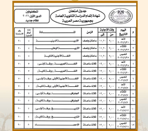 إجراءات مشددة وكاميرات مراقبة ومراوح.. الاستعدادات النهائية لانطلاق امتحانات الثانوية العامة 2026 6 الاستعدادات النهائية لانطلاق امتحانات الثانوية العامة 2026