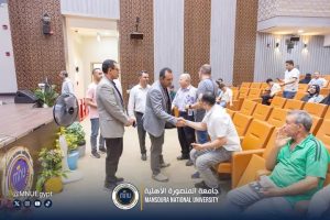 1784652038194 رئيس جامعة المنصورة الأهلية يتفقد إجراءات قبول رئيس جامعة المنصورة الأهلية يتفقد إجراءات قبول الطلاب من حملة الشهادات العربية والأجنبية موقع في الجامعة