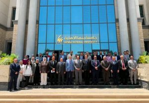 1784813738336 جامعة بنها الأهلية تطلق ملتقى التوظيف الأول جامعة بنها الأهلية تطلق ملتقى التوظيف الأول.. ورئيس الجامعة: نربط التعليم باحتياجات سوق العمل موقع في الجامعة