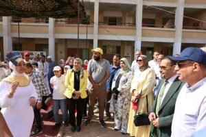 1785068012703 محافظ المنيا محافظ المنيا يشهد ختام برنامج تحسين مهارات القراءة والكتابة ويوزع 5200 حقيبة تعليمية للطلاب موقع في الجامعة
