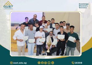 جامعة العبور تكرم الفائزين بالمراكز الأولى في مسابقة OUST Tank لريادة الأعمال| صور 2 جامعة العبور تكرم الفائزين بالمراكز الأولى في مسابقة OUST Tank لريادة الأعمال