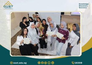 FB IMG 1782909257942 جامعة العبور جامعة العبور تكرم الفائزين بالمراكز الأولى في مسابقة OUST Tank لريادة الأعمال| صور موقع في الجامعة