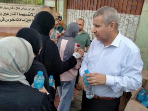 FB IMG 1782980336802 حدادًا على زميلتهم.. طلاب الثانوية العامة بفاقوس يؤدون امتحان الكيمياء والجغرافيا بالملابس السوداء| صور موقع في الجامعة