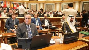 FB IMG 1783434495736 وزير التعليم العالي خلال المنتدى الإسلامي الدولي بأوزبكستان.. وزير التعليم العالي يطرح مبادرة للذكاء الاصطناعي  موقع في الجامعة