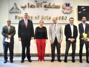 FB IMG 1783779382178 جامعة بنها تبحث تعزيز التعاون مع آداب عين شمس جامعة بنها تبحث تعزيز التعاون مع آداب عين شمس في مجالات الجيوماتكس ونظم المعلومات الجغرافية موقع في الجامعة