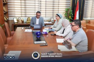 FB IMG 1783946745985 جامعة المنصورة الأهلية تعزز استعداداتها للعام الجامعي جامعة المنصورة الأهلية تعزز استعداداتها للعام الجامعي 2026/2027 بمنظومة تعليمية رقمية عالمية موقع في الجامعة
