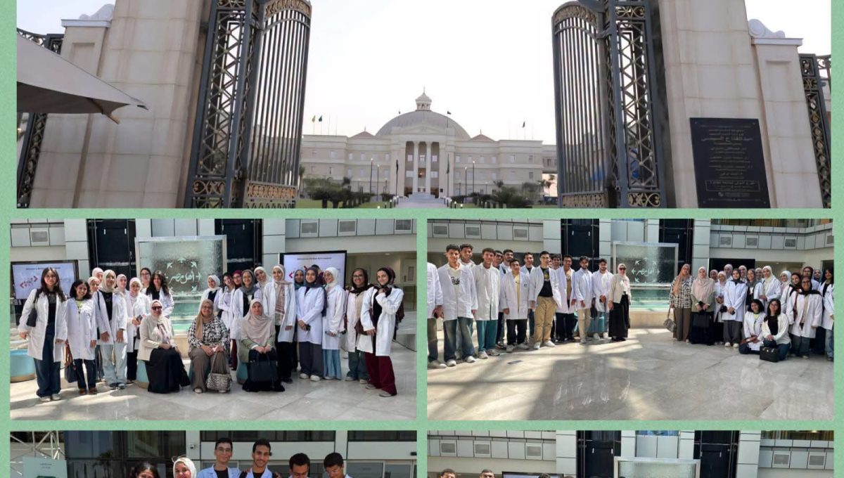 FB IMG 1784011436220 جامعة القاهرة الأهلية جامعة القاهرة الأهلية تواصل ربط التعليم بالممارسة عبر زيارة علمية إلى مستشفى أهل مصر موقع في الجامعة