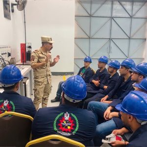 تدريب عملي لطلاب هندسة الميكاترونيكس بجامعة الملك سلمان  