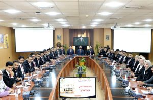 رئيس جامعة المنصورة يستقبل 40 طالبًا من جامعة العين العراقية ضمن برنامج تدريبي دولي 4 رئيس جامعة المنصورة يستقبل 40 طالبًا من جامعة العين العراقية