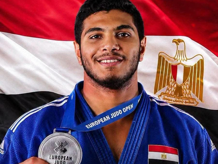 طالب بجامعة القاهرة يحصد فضية بطولة أوروبا المفتوحة للجودو