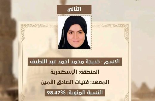 FB IMG 1784992258428 أوائل القسم الأدبي في الثانوية الأزهرية 2026 بالأسماء والنسب.. أوائل القسم الأدبي في الثانوية الأزهرية 2026 موقع في الجامعة