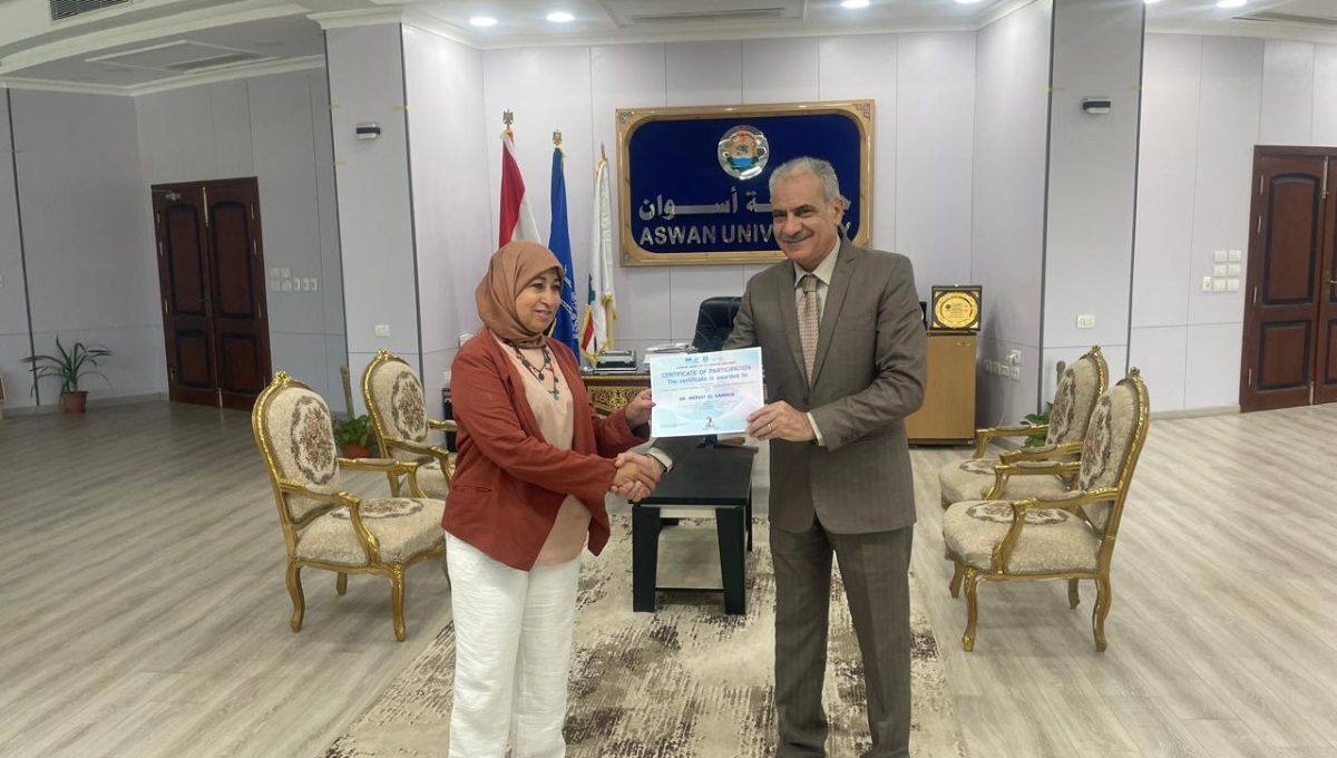 جامعة أسوان تحصد تكريم دولياً من مدينة أوليانوفسك الروسية