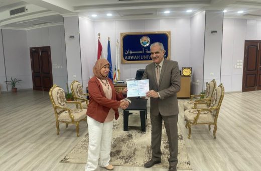 جامعة أسوان تحصد تكريم دولياً من مدينة أوليانوفسك الروسية
