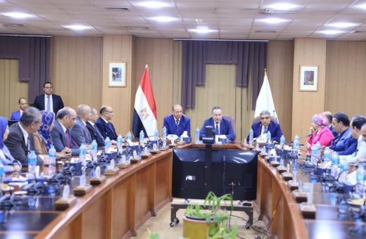 IMG 20260713 WA0021 جامعة الجلالة تطوير الجامعات والشراكات الدولية.. تفاصيل اجتماع وزير التعليم العالي بجامعة المنصورة موقع في الجامعة