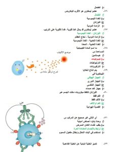 IMG 20260714 WA0004 2 مراجعة ليلة امتحان الأحياء 2026 مراجعة ليلة امتحان الأحياء 2026.. أهم الأسئلة والإجابات لطلاب الثانوية العامة موقع في الجامعة