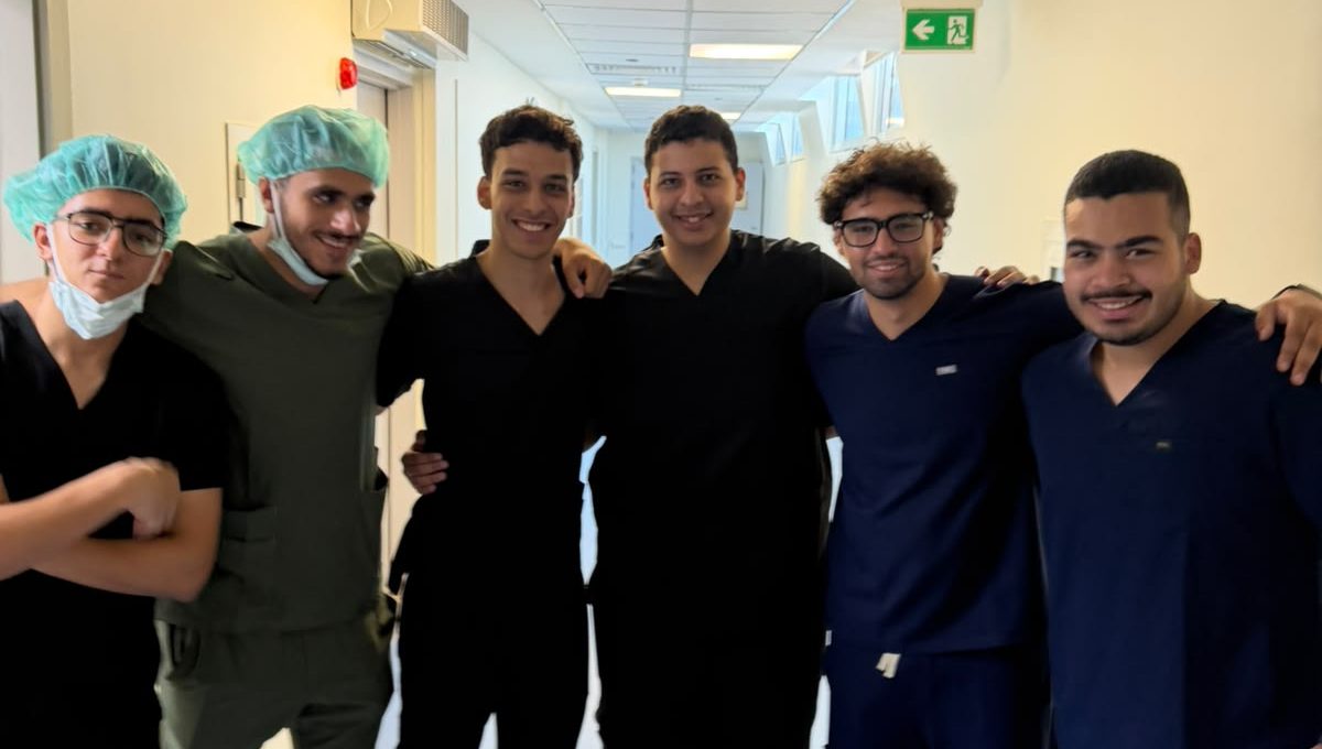 طلاب طب جامعة باديا يشاركون في تدريب إكلينيكي بالمعهد القومي للأورام