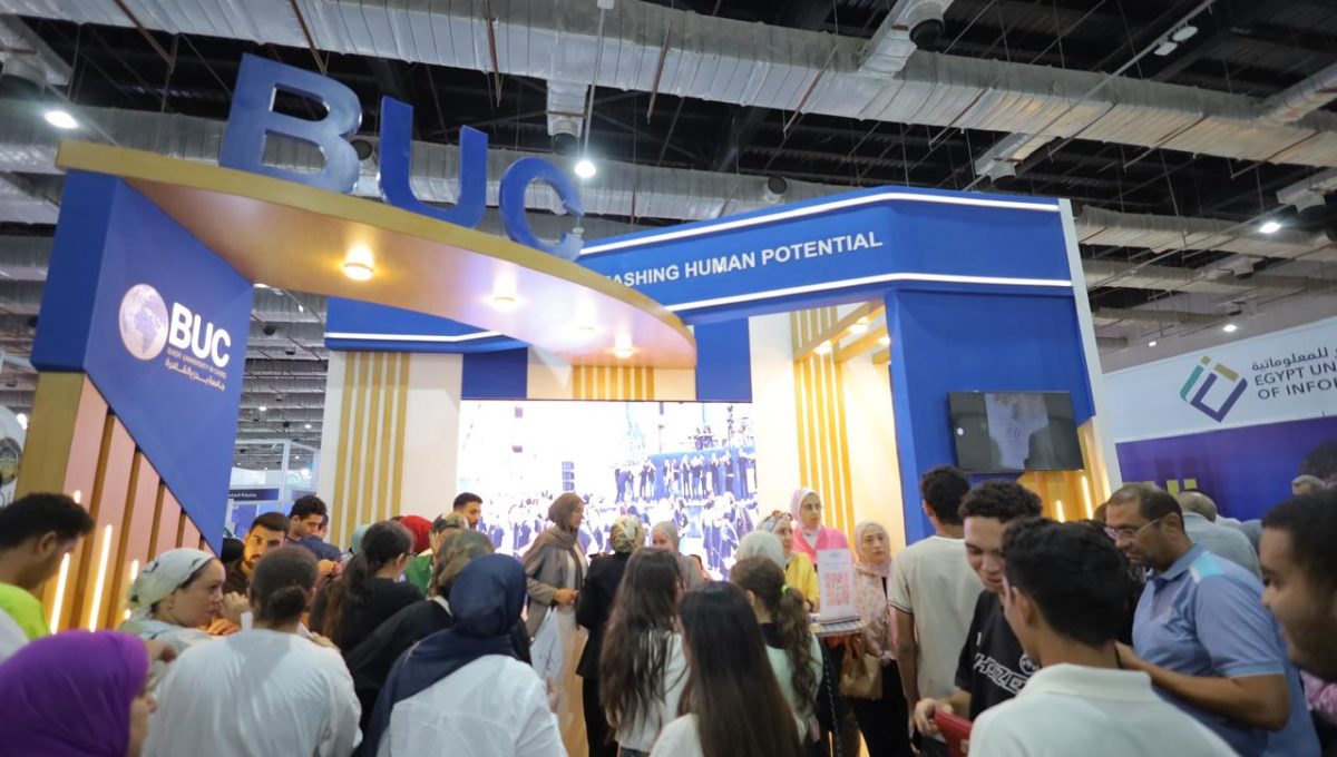 IMG 20260729 WA0033 1 جامعة بدر بالقاهرة (BUC) جامعة بدر بالقاهرة (BUC) تشهد إقبالًا كبيرًا من طلاب الثانوية العامة في معرض EDU Gate موقع في الجامعة