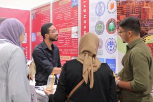IMG 20260729 WA0035 جامعة فاروس بالإسكندرية في معرض EDU Gate حضور مميز لجامعة فاروس بالإسكندرية في معرض EDU Gate وسط إقبال واسع من الطلاب موقع في الجامعة