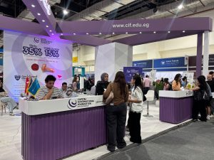 إقبال لافت على جناح مؤسسة العاصمة التعليمية خلال معرض EDU Gate للتعليم العالي.. صور 