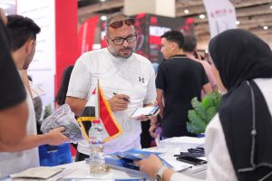 IMG 20260729 WA0059 جامعة سيناء جامعة سيناء تجذب طلاب الثانوية العامة في EDU Gate.. صور موقع في الجامعة