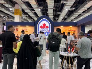 IMG 20260729 WA0159 الجامعة الكندية بالأهرام إقبال لافت على جناح الجامعة الكندية بالأهرام خلال مشاركتها في معرض EDU Gate للتعليم العالي موقع في الجامعة