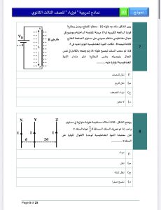 IMG 5096 فيزياء 2026 للثانوية العامة أقوى مراجعة فيزياء 2026 للثانوية العامة.. 46 سؤالًا بالإجابات من أهم أفكار الامتحان موقع في الجامعة