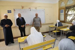 IMG 5291 طلاب الثانوية الأزهرية طلاب الثانوية الأزهرية يختتمون امتحانات القسم العلمي.. تفاصيل آخر يوم باللجان موقع في الجامعة
