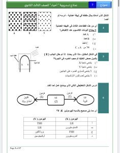 IMG 5879 الأحياء مراجعة الأحياء في دقائق.. 20 سؤالًا بالإجابات لا غنى عنها قبل امتحان الثانوية العامة 2026 موقع في الجامعة