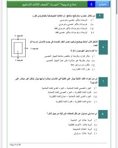IMG 5934 امتحان الأحياء آخر مراجعة قبل امتحان الأحياء.. 20 سؤالًا بالإجابات لطلاب الثانوية العامة 2026 موقع في الجامعة