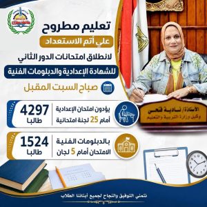 امتحانات الدور الثاني بمطروح