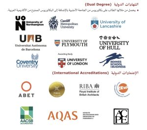 برامج الشهادات الدولية بالأكاديمية العربية