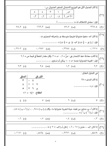 IMG ٢٠٢٦٠٧١٤ ١٩٥٠٤٩ مراجعة ليلة الامتحان في الإحصاء مراجعة ليلة الامتحان في الإحصاء.. أهم 30 سؤالًا لم يخرج عنها الامتحان لطلاب الثانوية العامة موقع في الجامعة