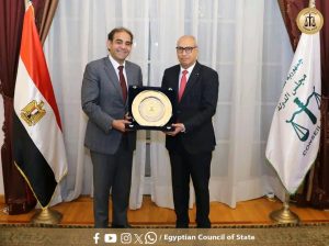 مجلس الدولة وجامعة بورسعيد يبحثان تعزيز التعاون القانوني والأكاديمي