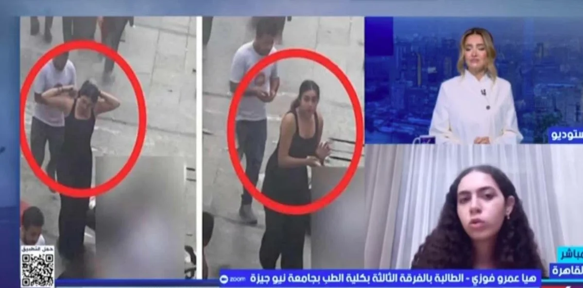 هيا عمرو طالبة كلية الطب تروي تفاصيل إنقاذ مصابي حادث مول أرابيلا