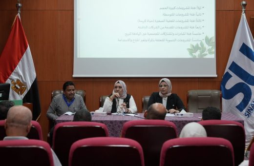 3273c5b6 17d4 4c1a b28a a715b43c742b هندسة جامعة سيناء من الفكرة إلى المشروع.. هندسة جامعة سيناء تدرب طلابها على إعداد دراسات الجدوى للمشروعات الخضراء موقع في الجامعة