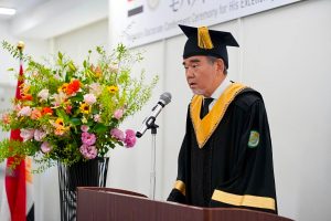 جامعة هيروشيما تمنح وزير التعليم الدكتوراه الفخرية تقديرًا لإصلاحات التعليم وتعزيز التعاون مع اليابان