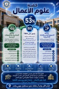 برامج علوم الأعمال بجامعة شرق بورسعيد الأهلية