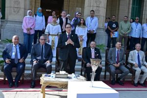 FB IMG 1787656256451 دورة الألعاب الإفريقية للجامعات جامعة القاهرة تستقبل شعلة «القاهرة 2026».. 2082 مشاركًا من 17 دولة في دورة الألعاب الإفريقية للجامعات موقع في الجامعة