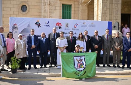 FB IMG 1787656262217 كلية الاقتصاد والعلوم السياسية جامعة القاهرة تستقبل شعلة «القاهرة 2026».. 2082 مشاركًا من 17 دولة في دورة الألعاب الإفريقية للجامعات موقع في الجامعة