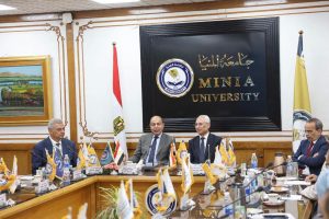 FB IMG 1787675277043 محافظ المنيا محافظ المنيا من مجلس الجامعة: نعمل على تأهيل الخريجين وفتح آفاق جديدة أمام الشباب موقع في الجامعة